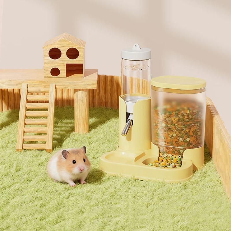 Automatic Pet Feeder - New 2-in-1 Hamster Feeder & Water