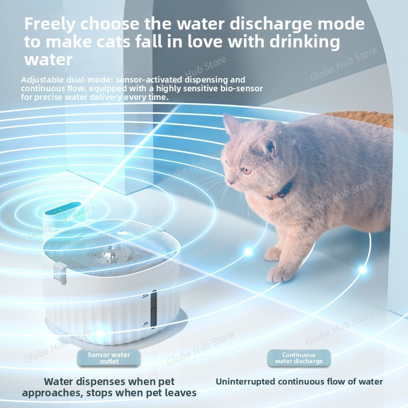 Automatic Pet Feeder - Pet Water Dispenser, Automatic Circulation of