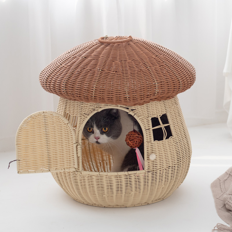 Pet Supplies Young - Cat Nest Four Seasons Universal Mushroom