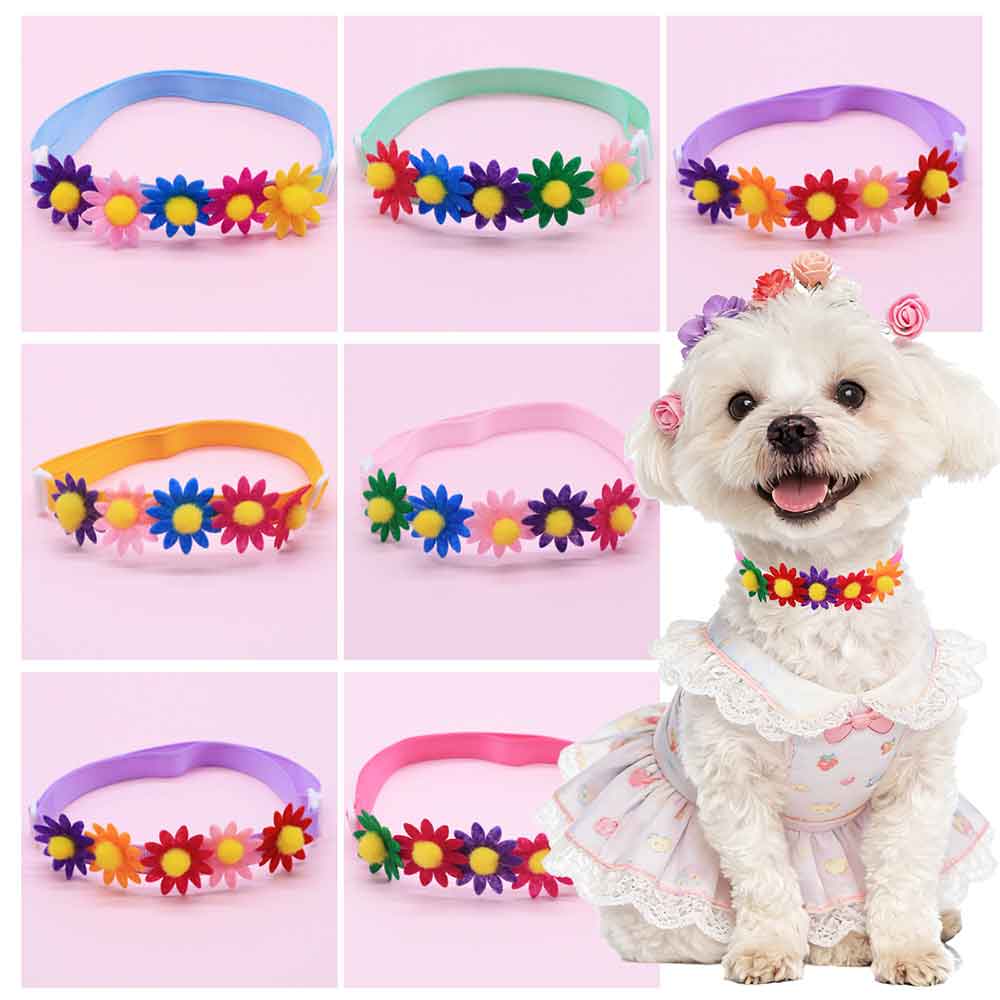 50PCS Colorful Dog Bowties Flo - Pet Supplies In Bulk 리뷰 및 가격