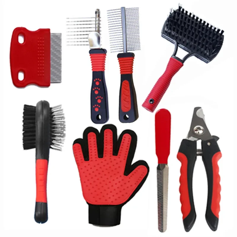 Pet Cleaning Set Dogs Cats Bri - Pet Nail Grinder 리뷰 및 가격