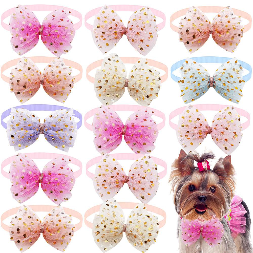 50pcs Lace Big Bows For Dogs F - Pet Supplies In Bulk 리뷰 및 가격