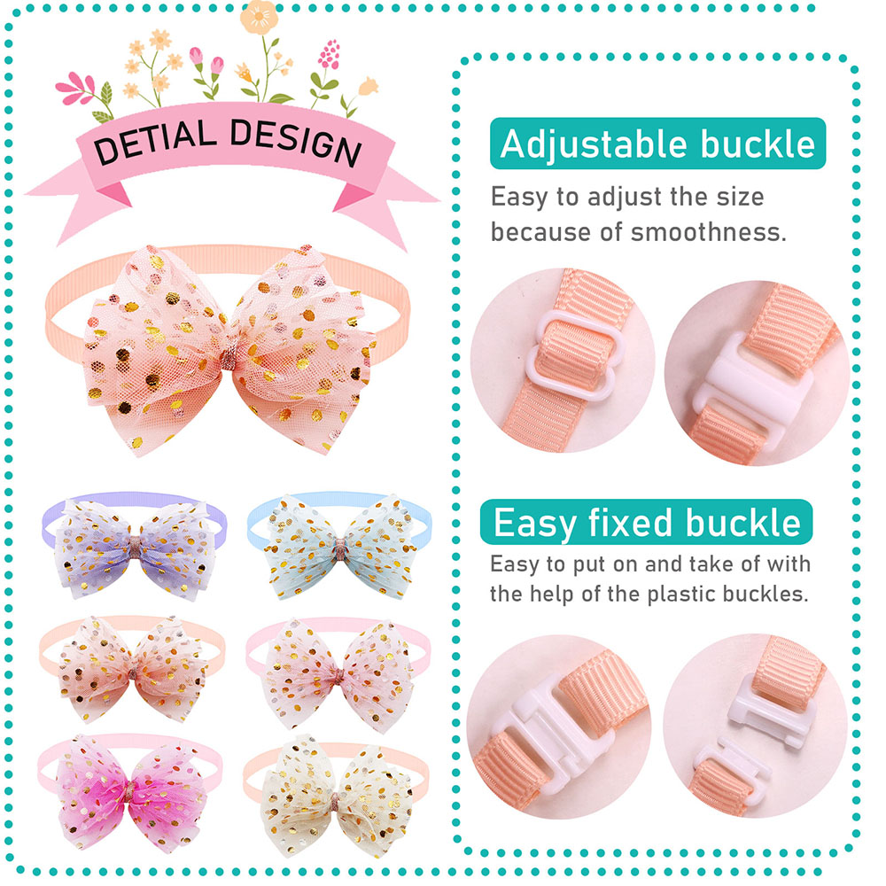 50pcs Lace Big Bows For Dogs F - Pet Supplies In Bulk 리뷰 및 가격