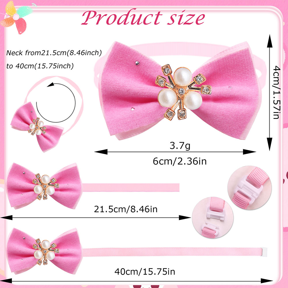 50pcs Bulk Pet Dog Bow Tie Fas - Pet Supplies In Bulk 리뷰 및 가격