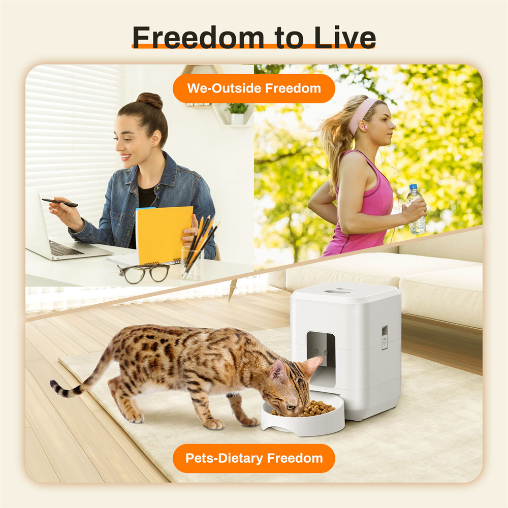 New Automatic Pet Feeder WiFi  - Pet Supplies Distributors In Usa 리뷰 및 가격