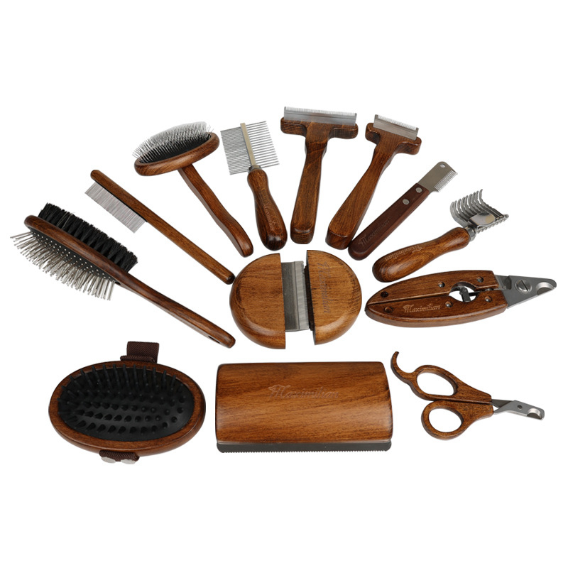 Pet Dog Comb Antique Solid Woo - Pet X Supplies & Tack Howell Photos 리뷰 및 가격