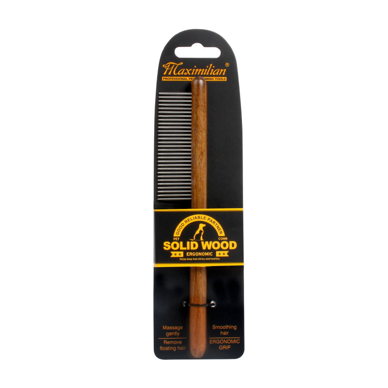 Pet Dog Comb Antique Solid Woo - Pet X Supplies & Tack Howell Photos 리뷰 및 가격