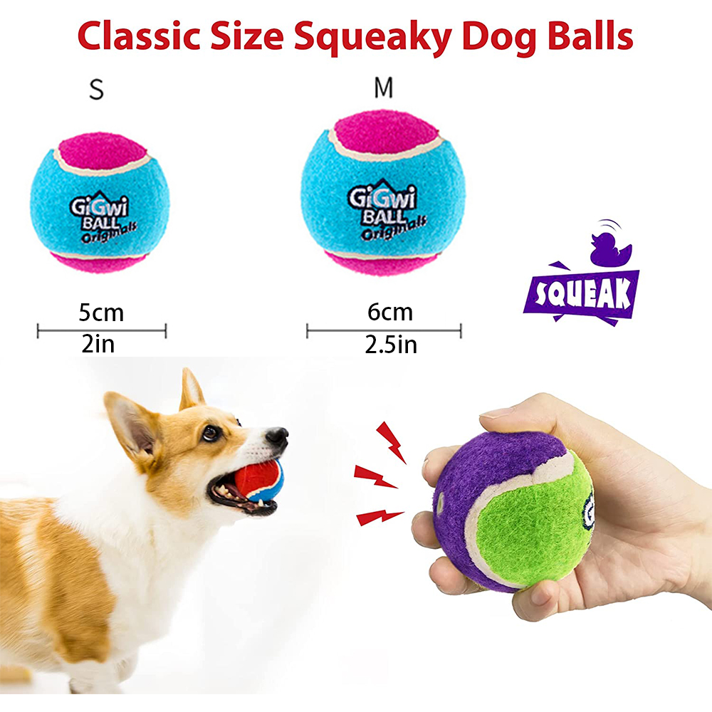 Pet Dog Squeaky Tennis Ball In - Pet Supplies In Bulk 리뷰 및 가격