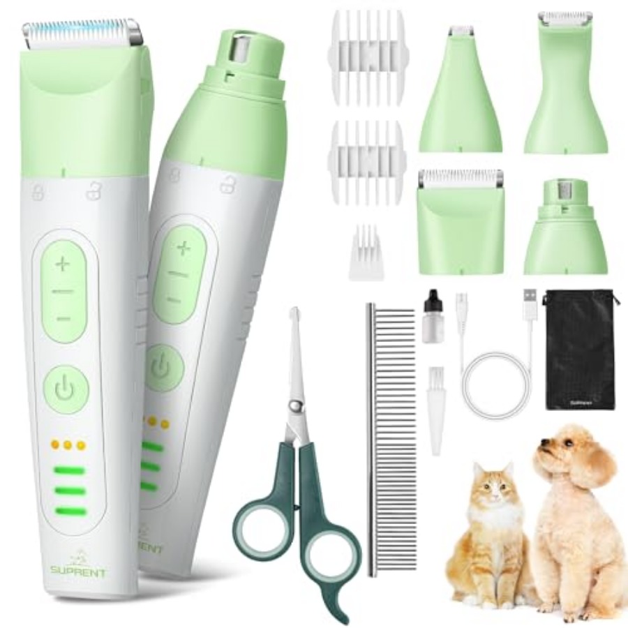 Dog Grooming Kit, 4 in 1 Dog C - Pet Nail Grinder 리뷰 및 가격