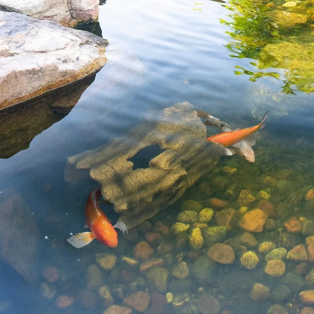 l Controls Log Fish Holes Aqua - Pet Supplies Login 리뷰 및 가격