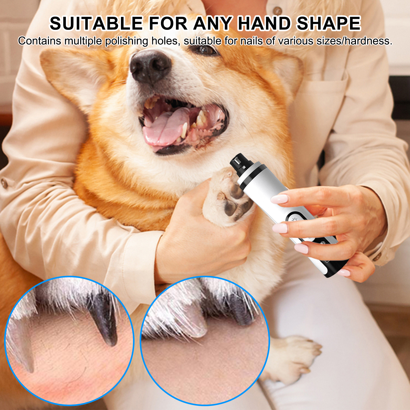 Electric Dog Nail Grinder Rech - Pet Nail Grinder 리뷰 및 가격