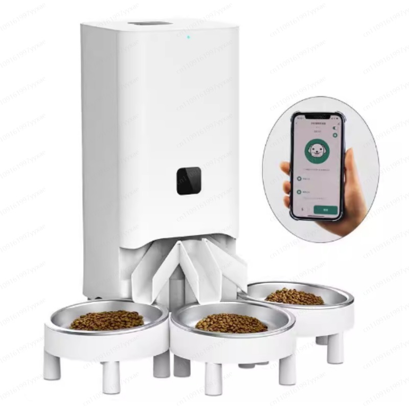 Three-bowl Automatic Pet Feede - Automatic Pet Feeder 리뷰 및 가격
