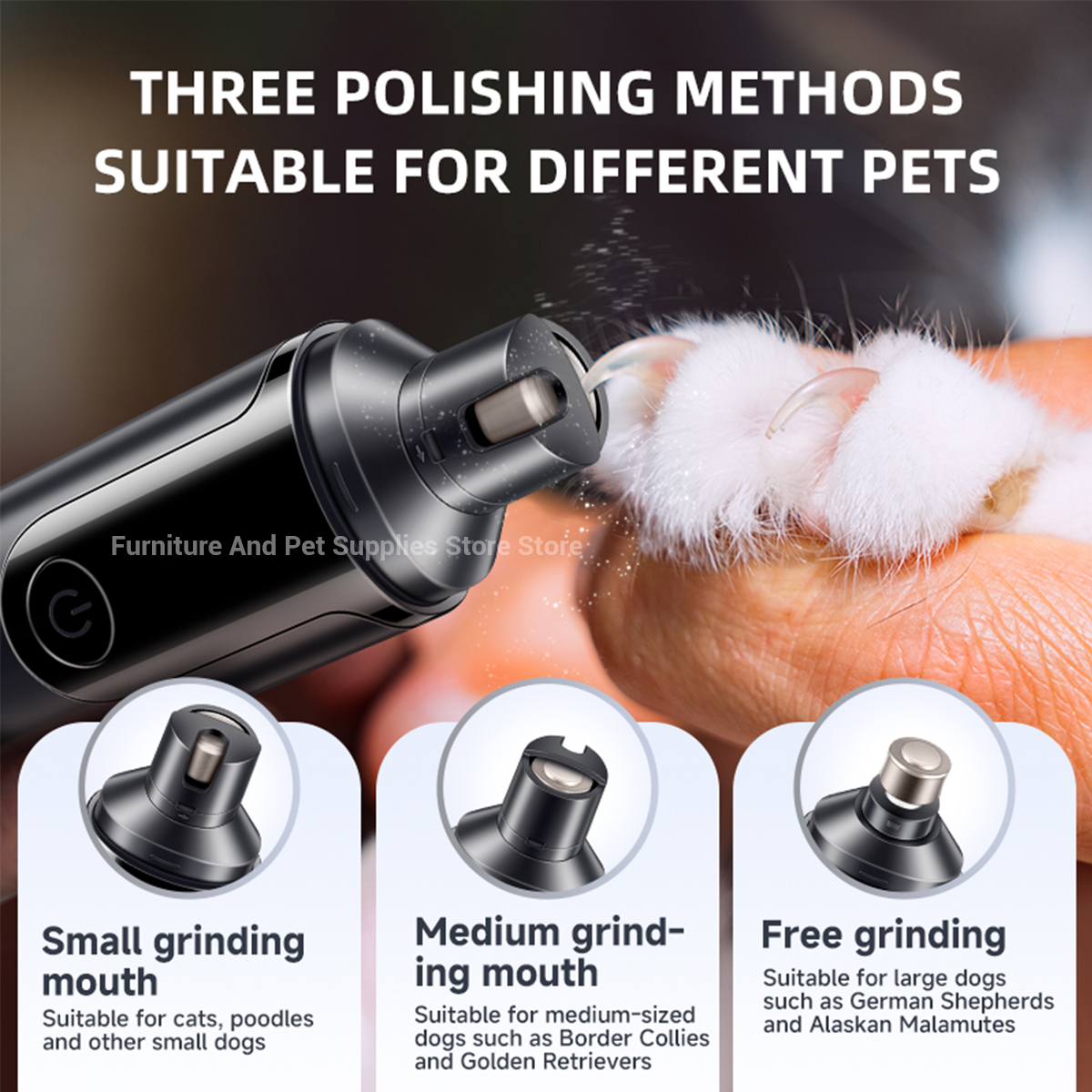 Electric Dog Nail Grinder Pet  - Pet Nail Grinder 리뷰 및 가격