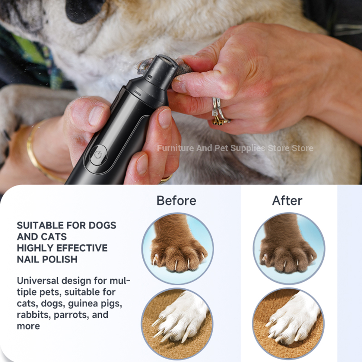 Electric Dog Nail Grinder Pet  - Pet Nail Grinder 리뷰 및 가격