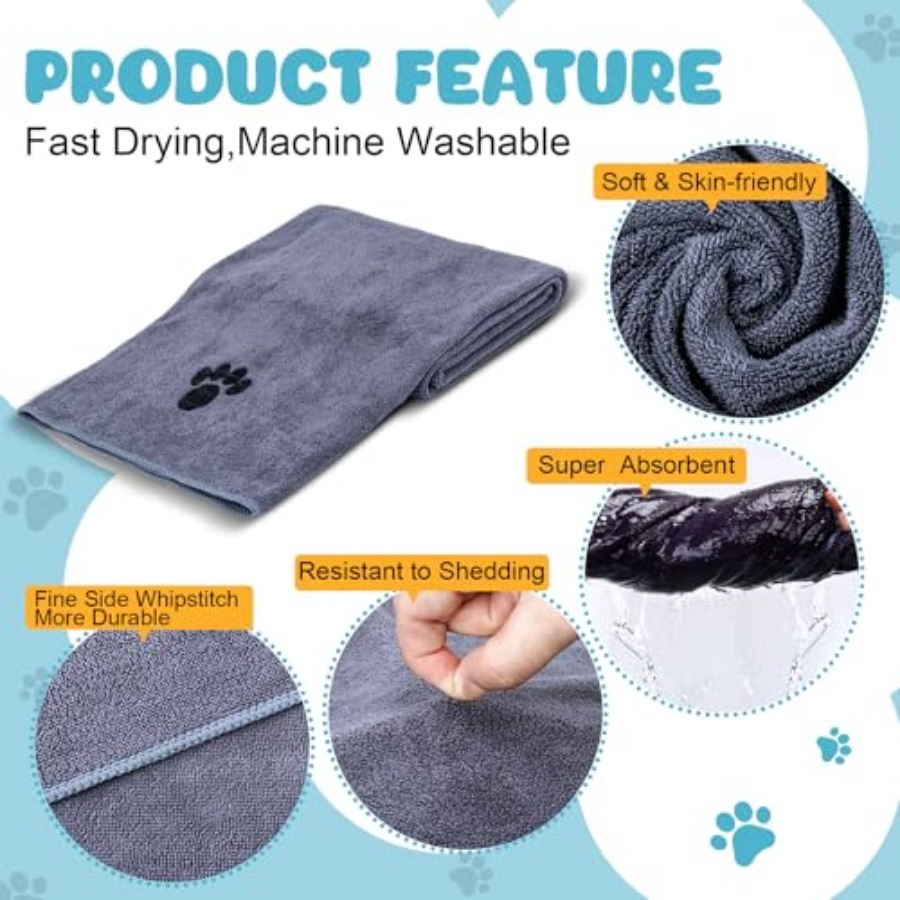 Microfiber Dog Towels for Dryi - Pet X Supplies & Tack Howell Photos 리뷰 및 가격