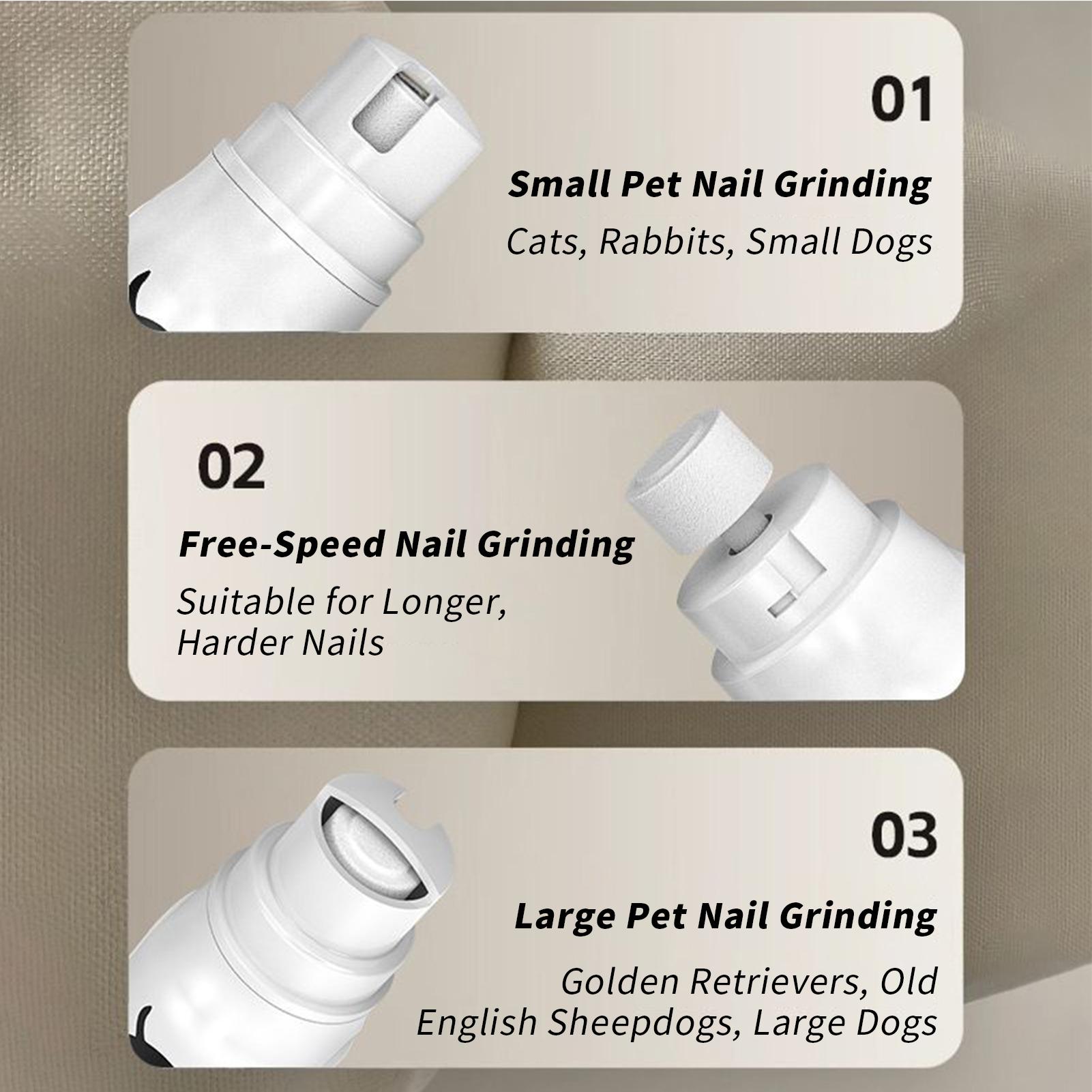Dog Nail Grinder Quiet Dog Nai - Pet Nail Grinder 리뷰 및 가격