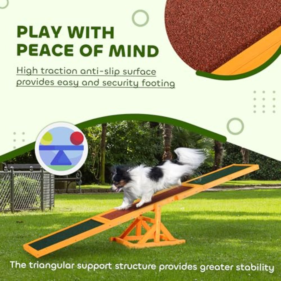 Wooden Dog Agility Seesaw for  - Pet X Supplies & Tack Howell Photos 리뷰 및 가격