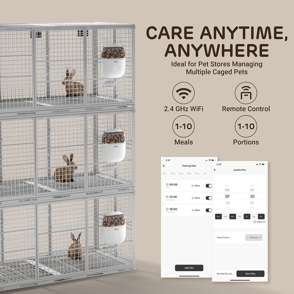Automatic Pet Feeder for Rabbi - Automatic Pet Feeder 리뷰 및 가격
