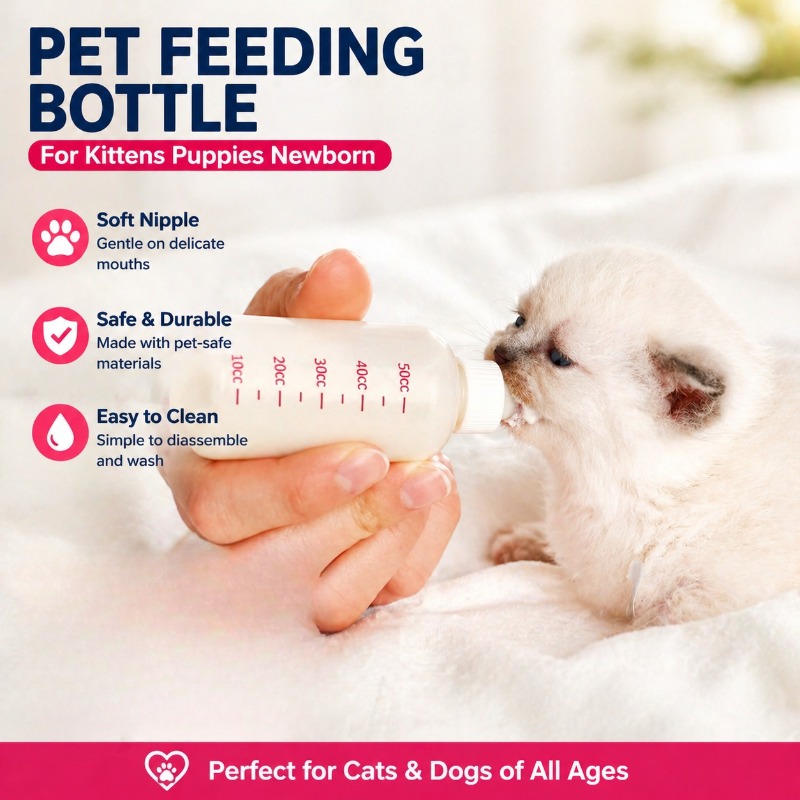 Newborn Pet Feeding Bottle Sof - Pet Supplies Young 리뷰 및 가격