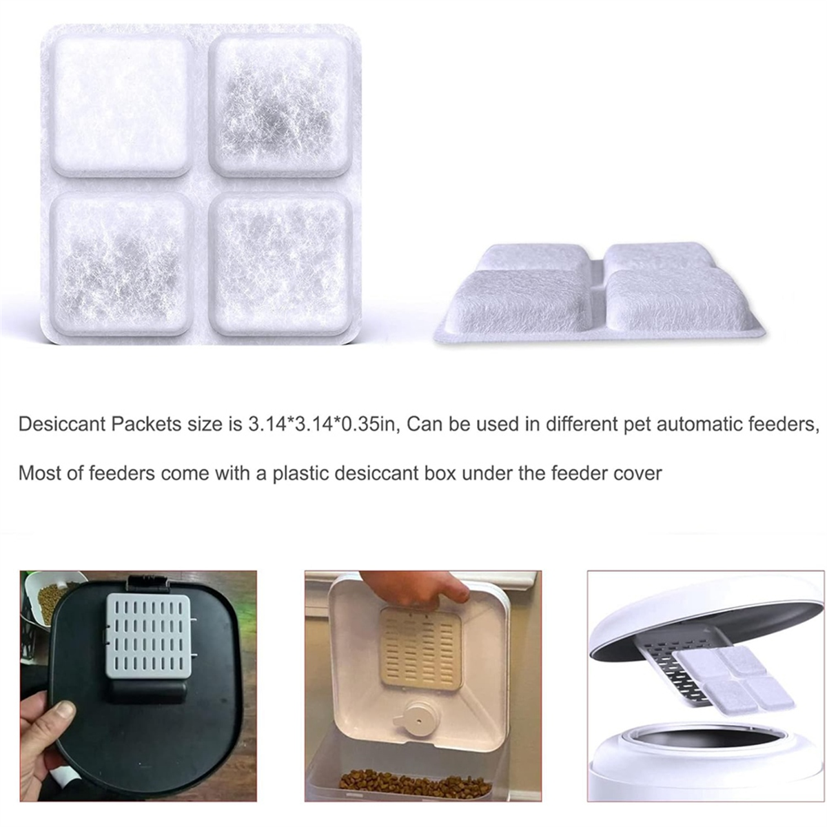 ABQR 12PCS Pet Food Desiccant  - Automatic Pet Feeder 리뷰 및 가격