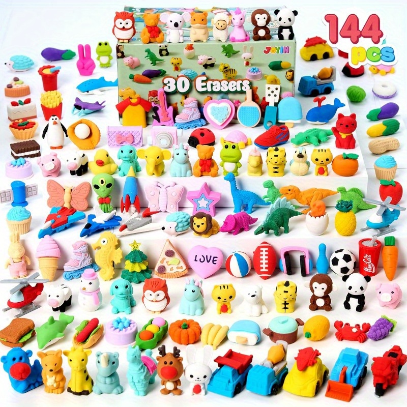 144 Pcs Animal Erasers Kids 3D - Pet Supplies In Bulk 리뷰 및 가격
