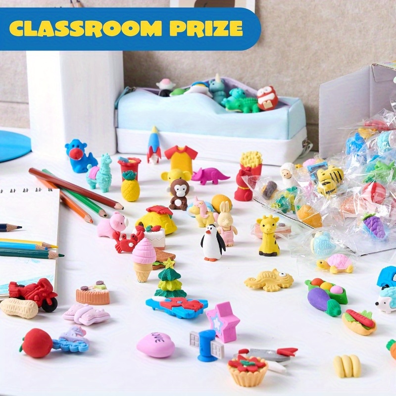 144 Pcs Animal Erasers Kids 3D - Pet Supplies In Bulk 리뷰 및 가격