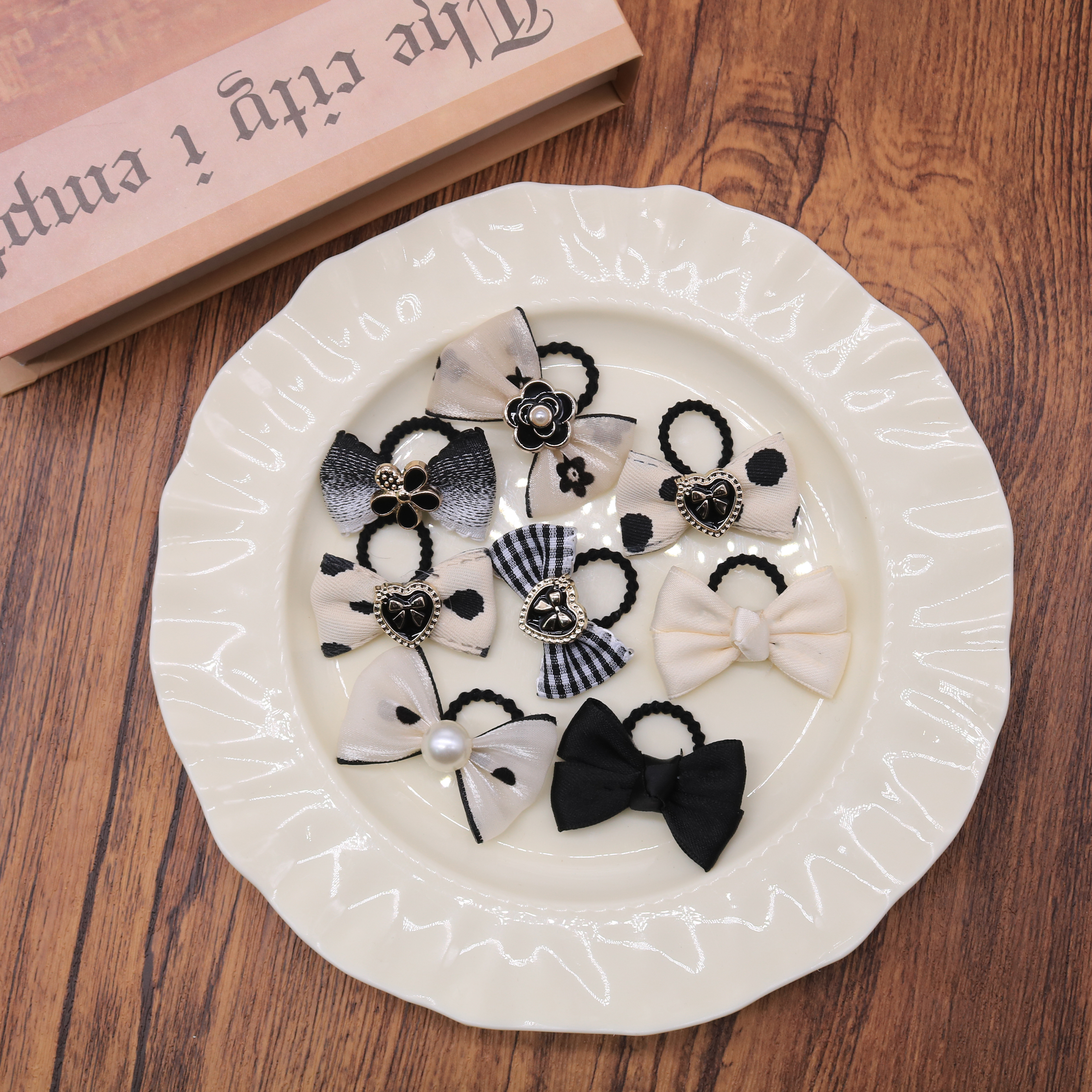 100PCS Luxury Dog Bows With Ru - Pet Supplies In Bulk 리뷰 및 가격