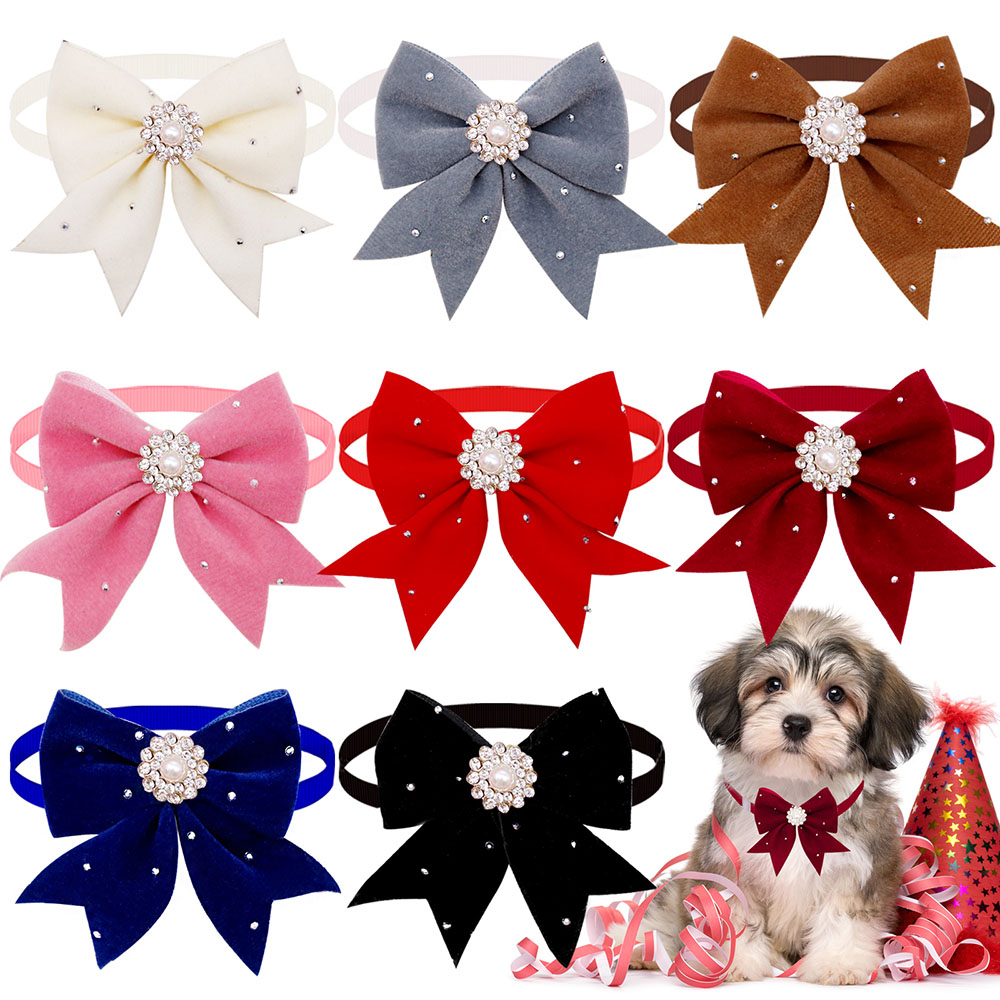 8PCS Dog Collar Floral Ribbon  - Pet Supplies In Bulk 리뷰 및 가격