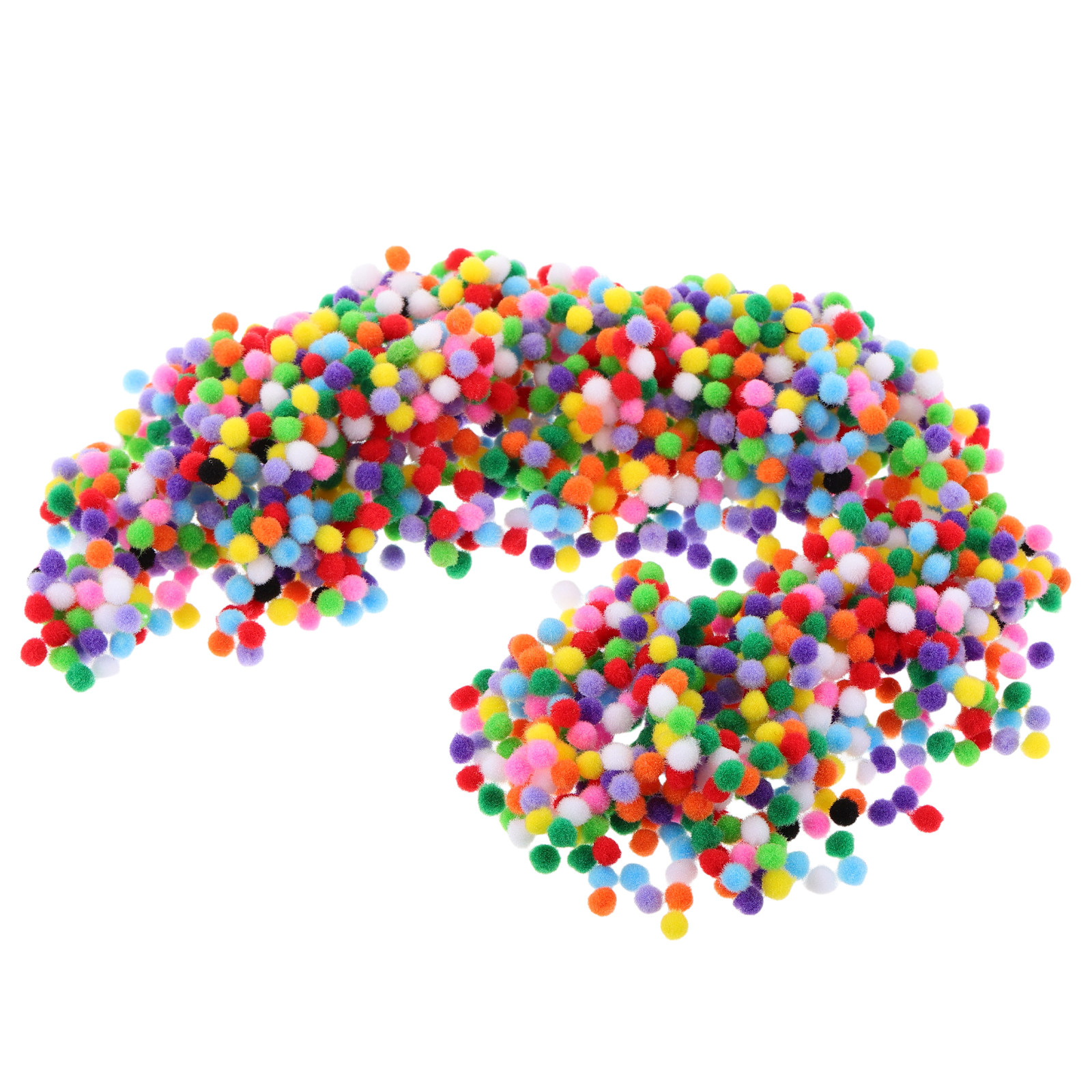 2000Pcs 5Mm Vibrant Pom Poms C - Pet Supplies In Bulk 리뷰 및 가격