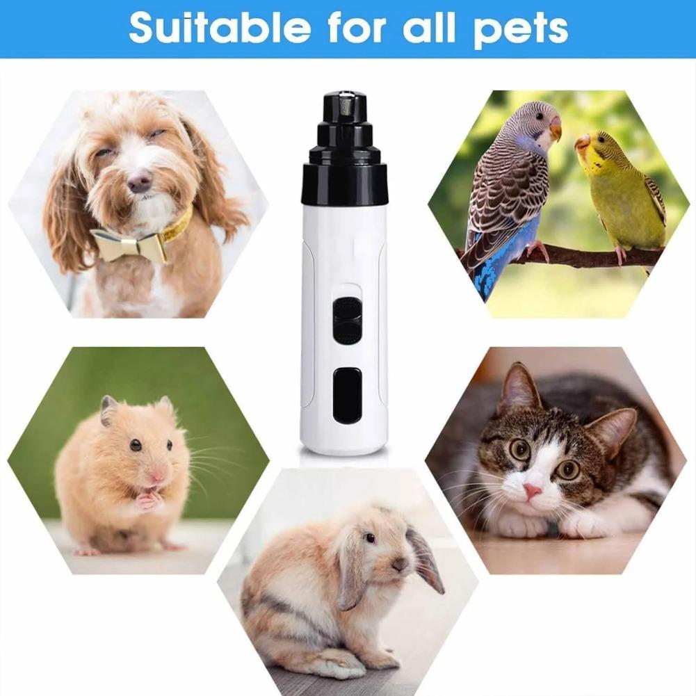 USB Charging Rechargeable Dog  - Pet Nail Grinder 리뷰 및 가격